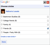 Google+ screenshot 6/6