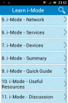 Learn i-Mode screenshot 1/3