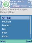 O-FONE Symbian VoIP Dialer screenshot 1/1