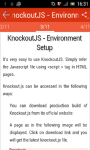 Learn KnockoutJS screenshot 2/3