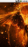 Flame Angel Live Wallpaper screenshot 2/5