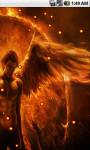 Flame Angel Live Wallpaper screenshot 3/5