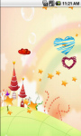 Cute Cartoon Rainbow Live Wallpaper screenshot 2/5