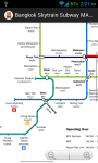 Bangkok Skytrain Subway MAP HD screenshot 3/4