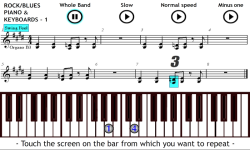 Play Rock Blues on Piano and Keyboards 1 screenshot 1/3