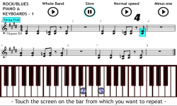 Play Rock Blues on Piano and Keyboards 1 screenshot 2/3
