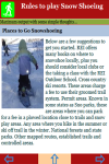 Rules to play Snow Shoeing screenshot 4/4