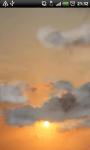 Dusk In Clouds Live Wallpaper screenshot 1/4