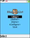ShoppingList V1.01 screenshot 1/1