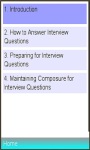 Successful Interview Tips screenshot 1/1