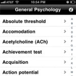 General Psychology Glossary - GYLO Study Aids screenshot 1/1