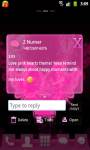 GO SMS Pro Theme Pink Heart screenshot 3/4