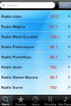 Radio Ecuador - Alarm Clock + Recording screenshot 1/1