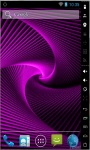 Hypnotic Purple Live Wallpaper screenshot 1/2