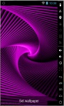 Hypnotic Purple Live Wallpaper screenshot 2/2