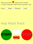 Stop Watch Potch screenshot 1/4