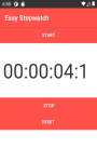 EASY STOPWATCH Measure time in minutes and seconds screenshot 2/4
