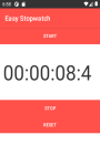 EASY STOPWATCH Measure time in minutes and seconds screenshot 3/4