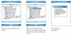 BackupandShare : Windows Mobile Backup Solution screenshot 1/1