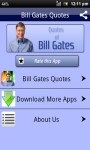 Bill Gates Famous Quotes SMS screenshot 1/3