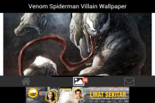 Venom Spiderman Villain Wallpaper screenshot 4/6