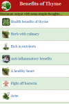 Benefits of Thyme screenshot 2/3