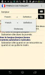 Free French Dictionary - Advanced  screenshot 2/3