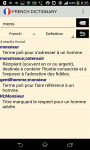 Free French Dictionary - Advanced  screenshot 3/3