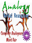Word Analogy - Complete Analogous Pair screenshot 1/2