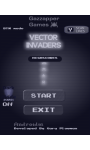 Vector Invaders in Space screenshot 1/3