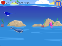 Jumping Dolphin - Ocean Survival screenshot 2/4