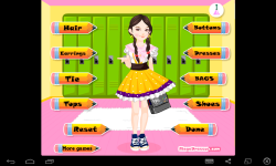 schoolgirl Dress Up screenshot 3/5