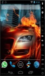 Hot Car On Fire Live Wallpaper screenshot 2/2