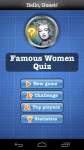 Famous Women Quiz free screenshot 1/6