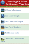 Amazing US Lakes for Summer Vacation screenshot 1/2