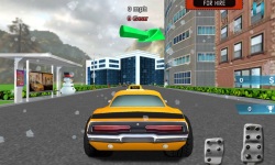 3D Santa Taxi Drive screenshot 1/6