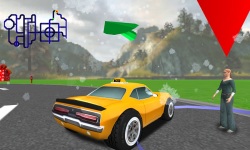3D Santa Taxi Drive screenshot 5/6