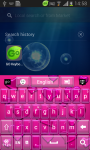Go Keyboard Pink Love Free screenshot 1/6