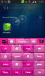Go Keyboard Pink Love Free screenshot 4/6
