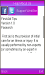 Basic First Aid Tips screenshot 2/3