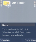 SMSTimer - SMS Scheduler application screenshot 1/1