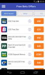 Free Bets UK Bookmaker Betting Offers and Tips screenshot 1/5