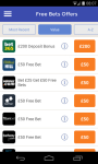 Free Bets UK Bookmaker Betting Offers and Tips screenshot 2/5