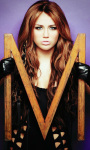 M from Miley Cyrus Live Wallpaper screenshot 1/4