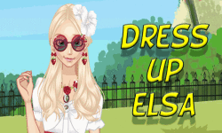 Dress up Elsa to the picnic screenshot 1/4