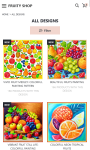 Fruity Shop App Stylish Fruits Painting Designs screenshot 2/6