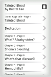 Youth EBook - Tainted Blood screenshot 2/4