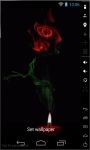 Great Rose Candle Live Wallpaper screenshot 1/2