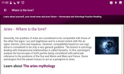 Aries Astrology and Horoscope screenshot 1/1