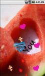 Love in Watermelon LWP screenshot 1/4